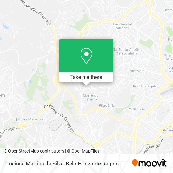 Luciana Martins da Silva map