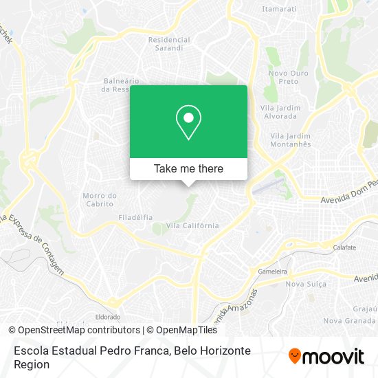 Escola Estadual Pedro Franca map