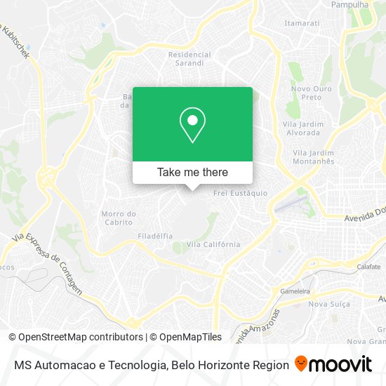 MS Automacao e Tecnologia map