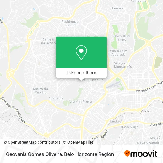 Geovania Gomes Oliveira map
