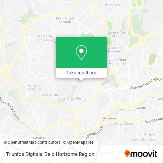 Triunfos Digitais map