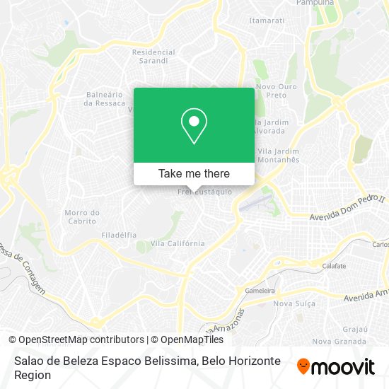 Salao de Beleza Espaco Belissima map