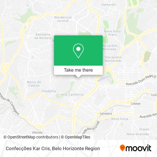 Confecções Kar Cris map