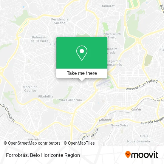 Forrobrás map