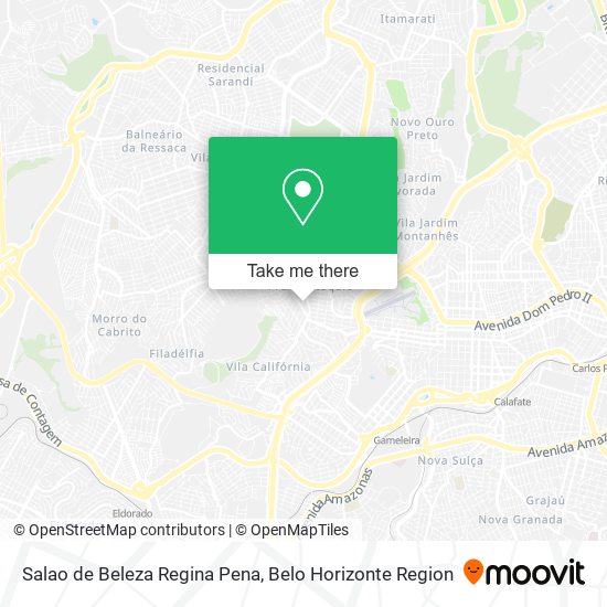 Salao de Beleza Regina Pena map