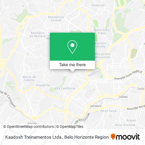 Kaadosh Treinamentos Ltda. map