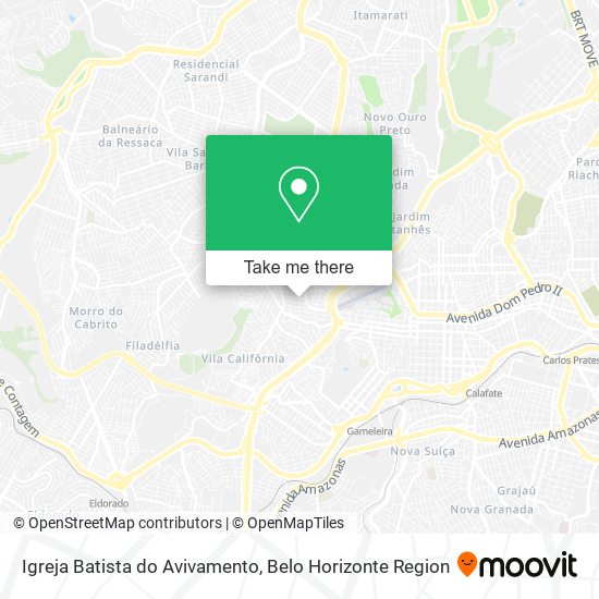 Igreja Batista do Avivamento map