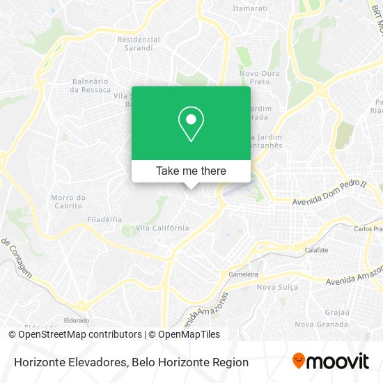Horizonte Elevadores map