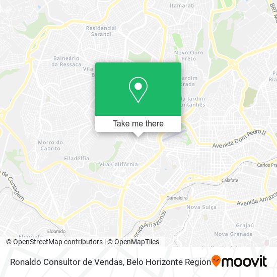 Mapa Ronaldo Consultor de Vendas