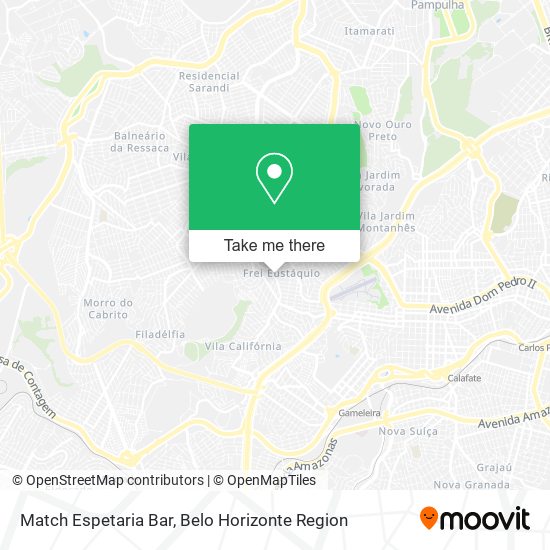 Match Espetaria Bar map