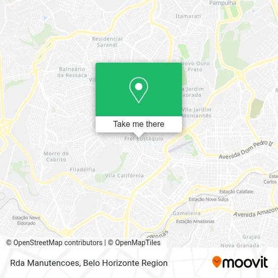 Rda Manutencoes map