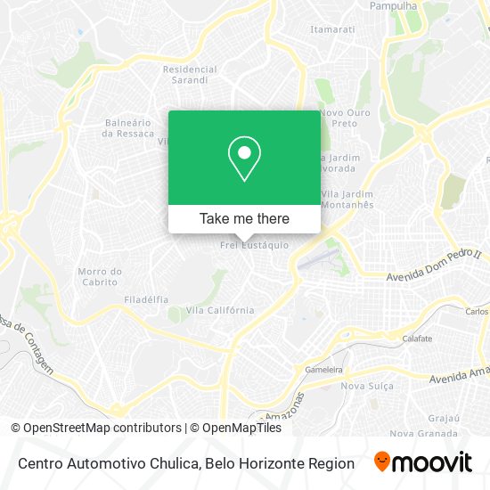 Mapa Centro Automotivo Chulica