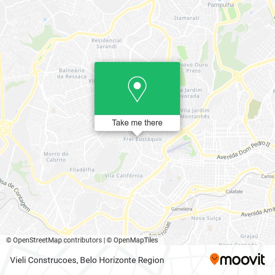 Vieli Construcoes map