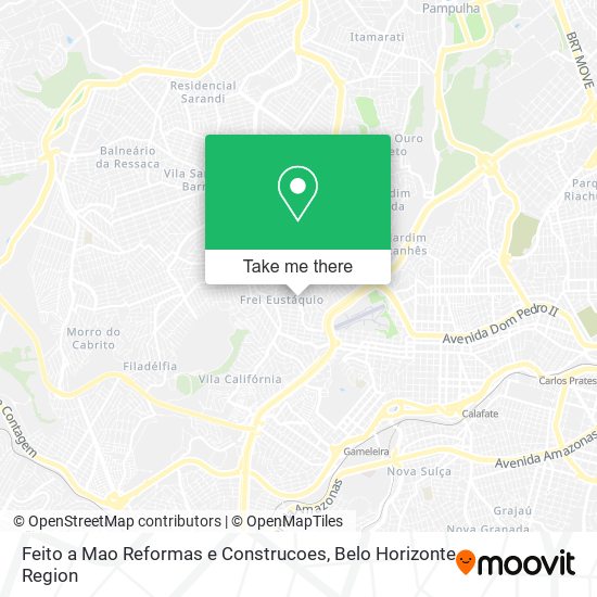 Feito a Mao Reformas e Construcoes map