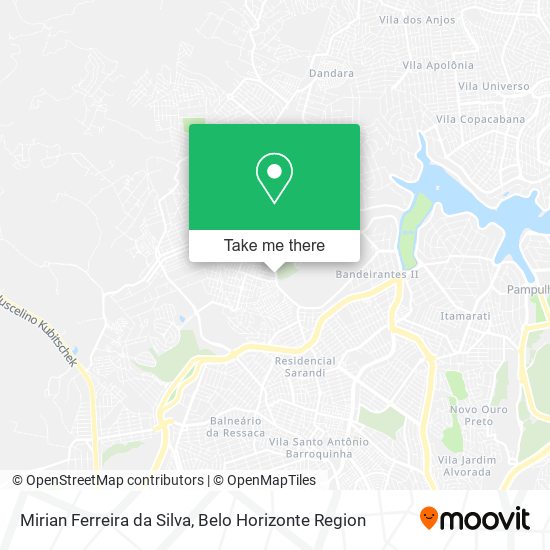 Mirian Ferreira da Silva map
