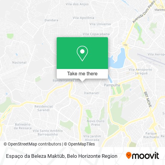 Espaço da Beleza Maktüb map
