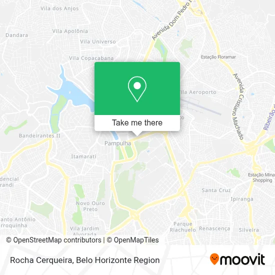 Rocha Cerqueira map