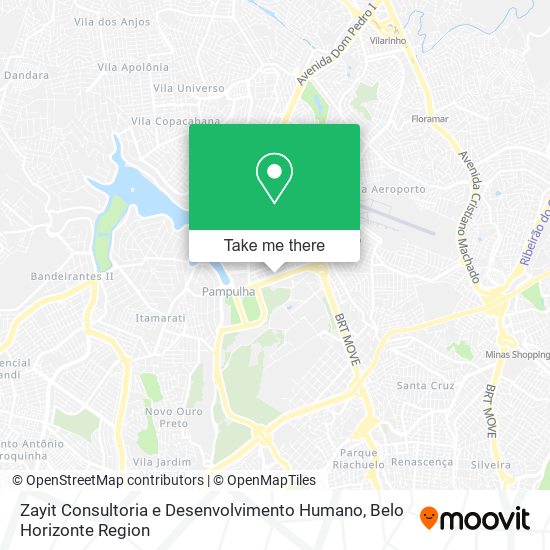 Mapa Zayit Consultoria e Desenvolvimento Humano