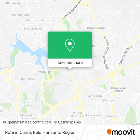 Rota in Curso map