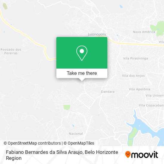 Fabiano Bernardes da Silva Araujo map