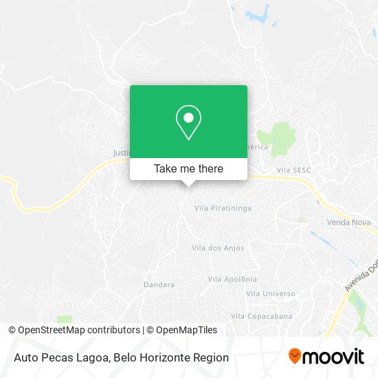 Auto Pecas Lagoa map