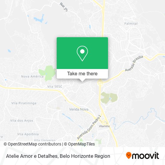 Atelie Amor e Detalhes map