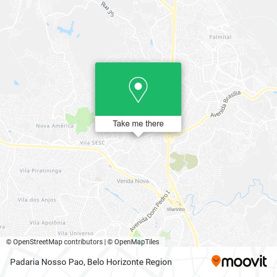 Padaria Nosso Pao map