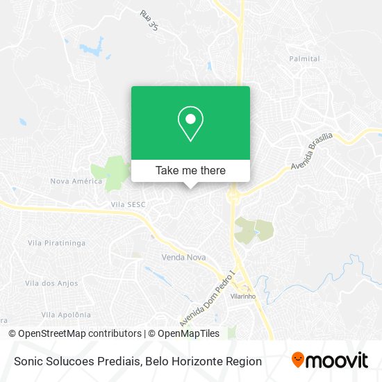 Sonic Solucoes Prediais map