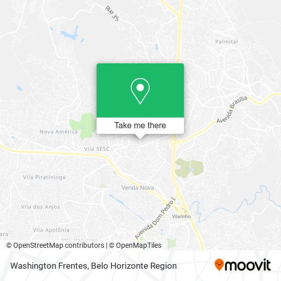 Washington Frentes map