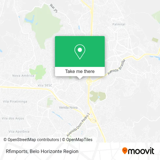 Rfimports map