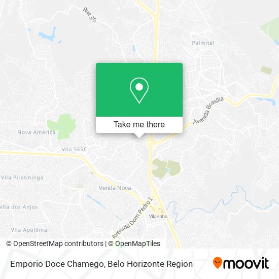 Emporio Doce Chamego map