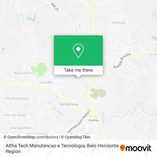 Altha Tech Manutencao e Tecnologia map