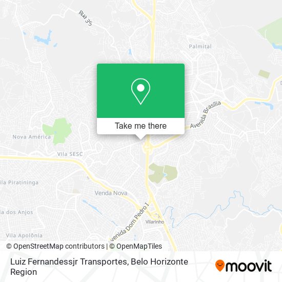 Mapa Luiz Fernandessjr Transportes