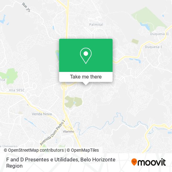 F and D Presentes e Utilidades map