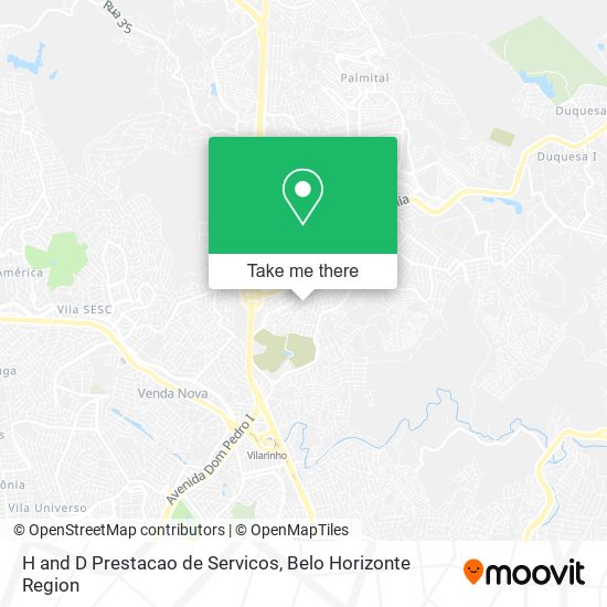H and D Prestacao de Servicos map