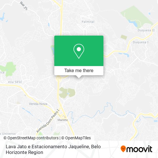 Lava Jato e Estacionamento Jaqueline map
