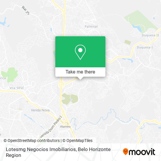 Lotesmg Negocios Imobiliarios map