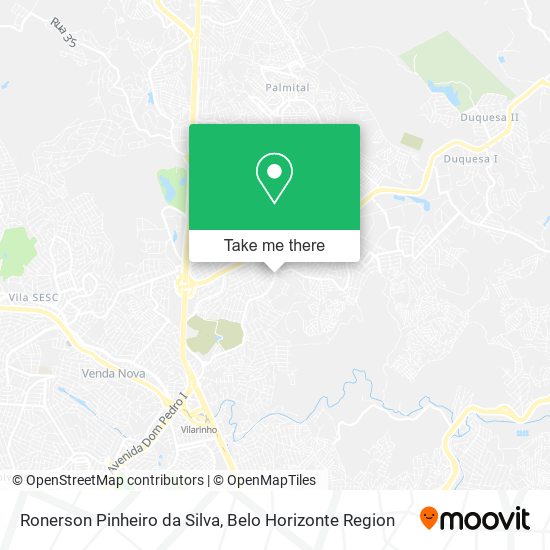 Ronerson Pinheiro da Silva map