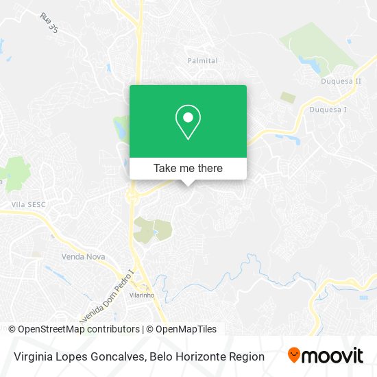 Virginia Lopes Goncalves map