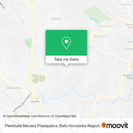 Plenitude Moveis Planejados map