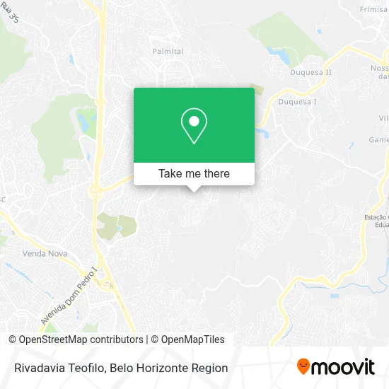 Rivadavia Teofilo map