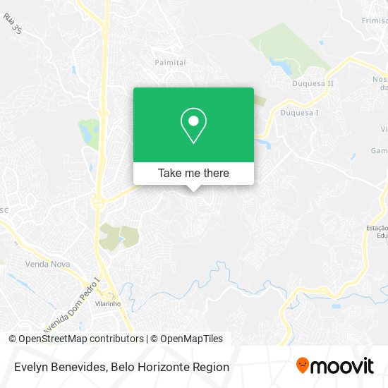 Evelyn Benevides map