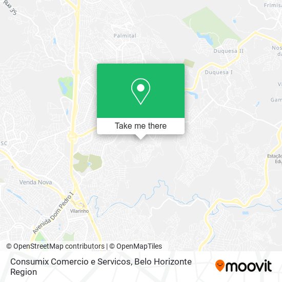 Consumix Comercio e Servicos map