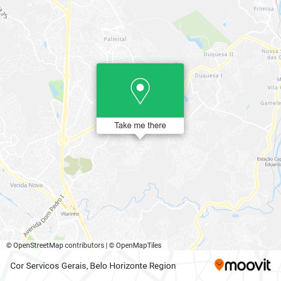 Cor Servicos Gerais map