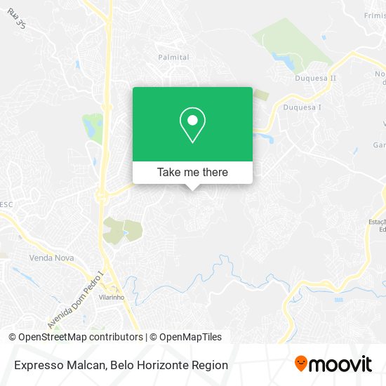 Expresso Malcan map