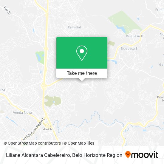 Liliane Alcantara Cabelereiro map