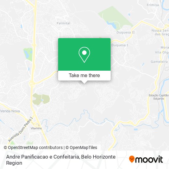 Andre Panificacao e Confeitaria map