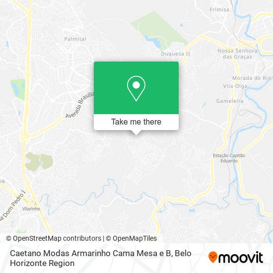 Caetano Modas Armarinho Cama Mesa e B map