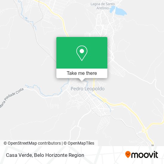 Casa Verde map