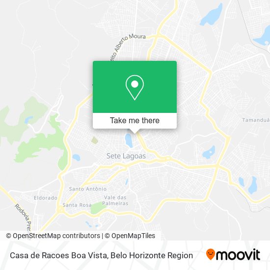 Casa de Racoes Boa Vista map